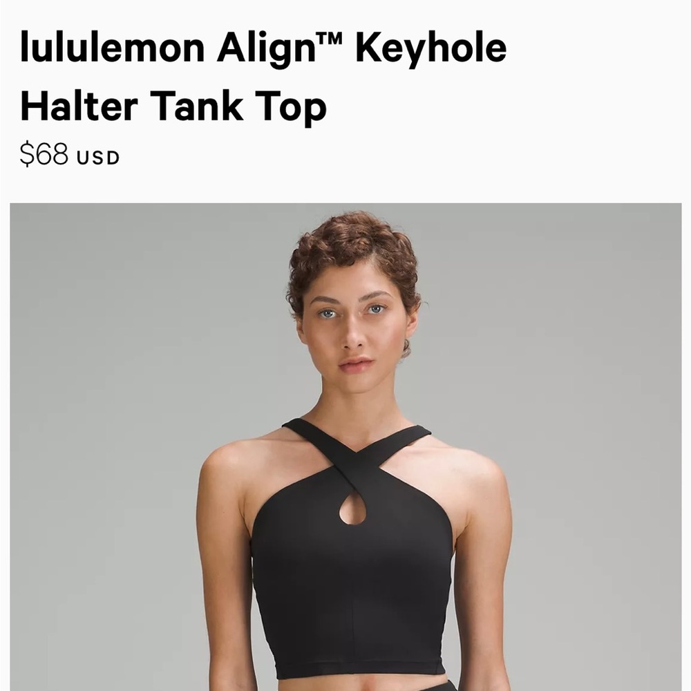 lululemon Align™ Keyhole Halter Tank Top